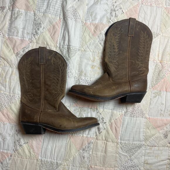 Laredo Shoes - laredo 51099 ladies leather western mid calf 12” tall size 8.5